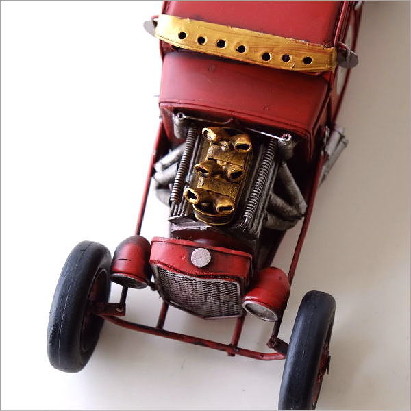 楽天市場】置物 オブジェ スポーツカー おもちゃ アンティーク調