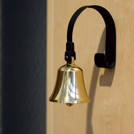 82です アンティーク真鍮製ドアベル、フランス製ドアベル、 真鍮製