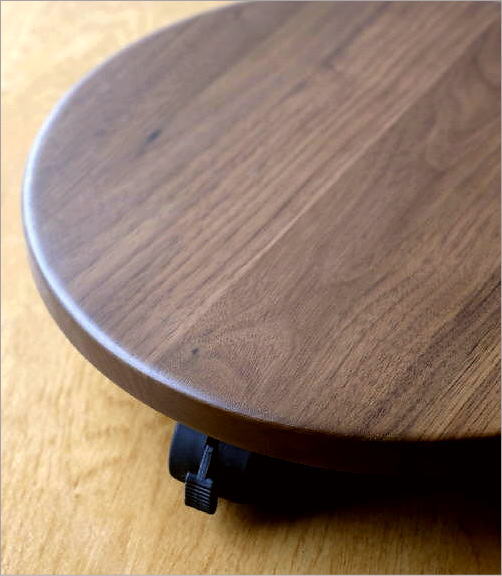 楽天市場】花台 木製 キャスター付き 室内 ウォールナット 無垢