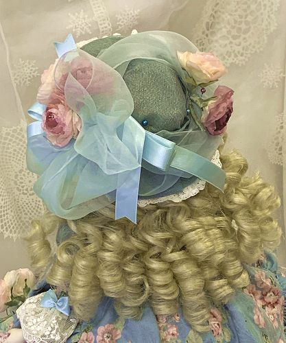 楽天市場】若月まり子 創作ビスクドール「デルフィーヌ」フラワー