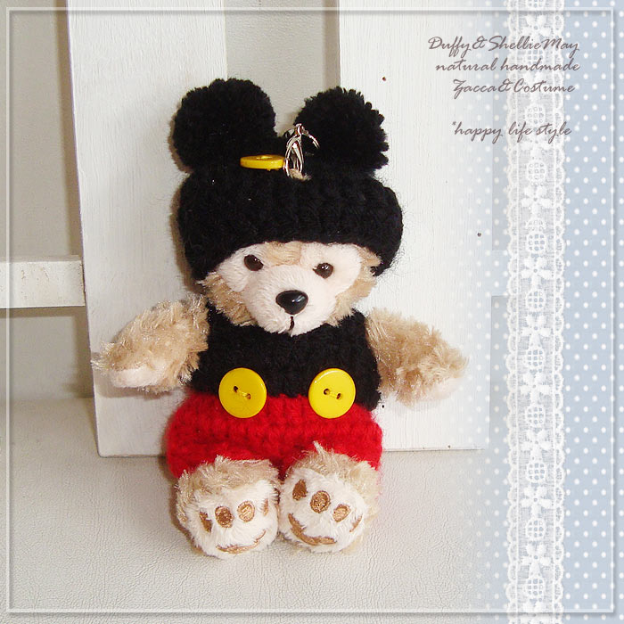 楽天市場】ダッフィー・シェリーメイ*ストラップサイズぬいぐるみ用