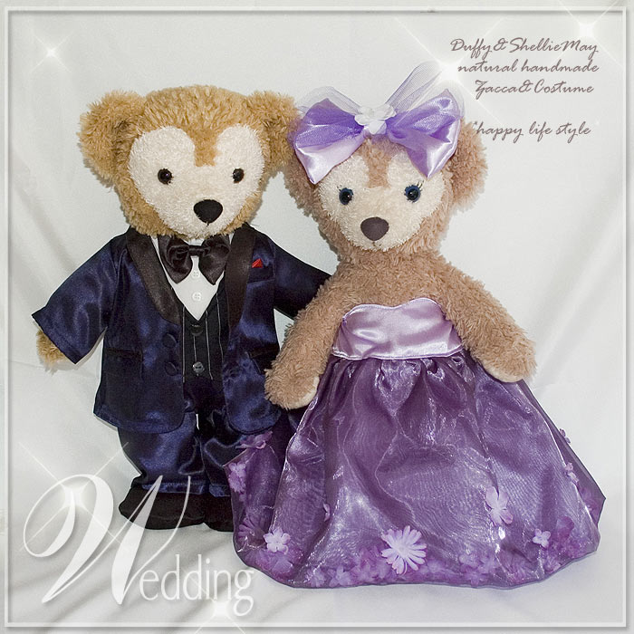 日本未発売☆新品！HKDL ダッフィ＆シェリーメィ ウェディングドール