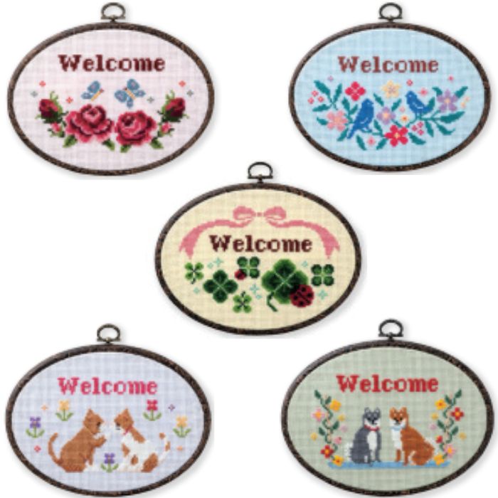 楽天市場】ルシアン 刺繍キット ドアプレートのおもて ちいさな