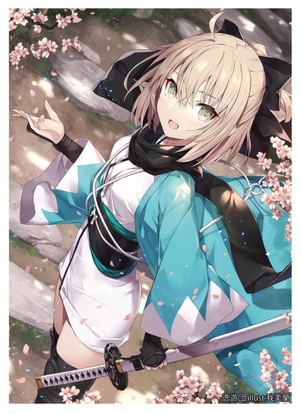 FGO 沖田総司 ドレス Fate フェイト スリーブ プレイマット フレシア