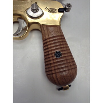 楽天市場】マルシン モーゼル M712 ノーマル刻印 木グリ付き（金属製