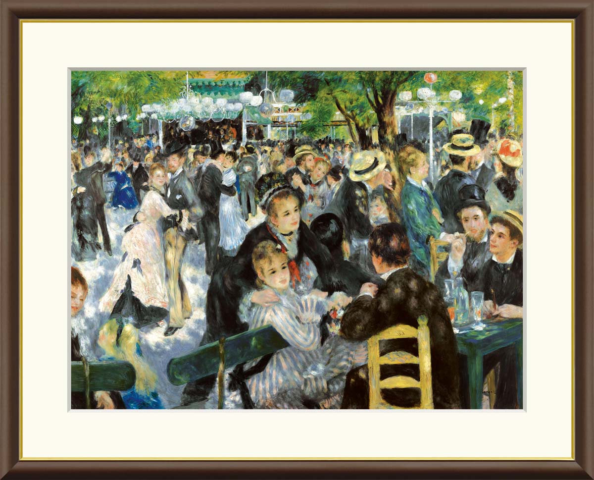 ルノワール 複製美術品 額装 額付き ぶらんこ』 ルノワール 10号 立体