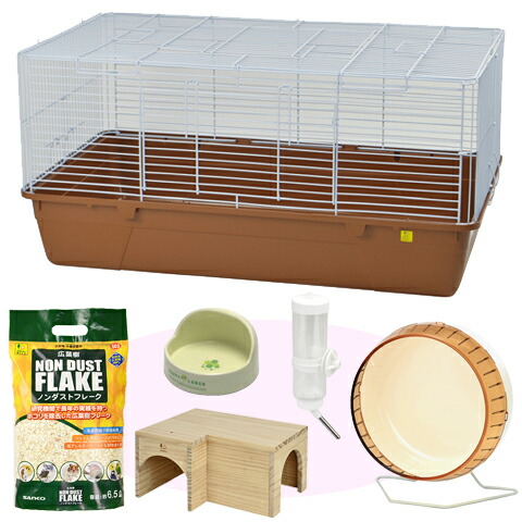 ハリネズミ飼育セット ケージ 回し車 キャリー