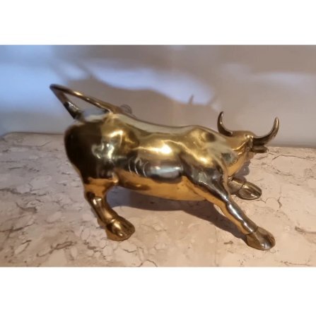 楽天市場】牛 オブジェ 真鍮 銅 置物 インテリア 彫刻 うし 動物 闘牛