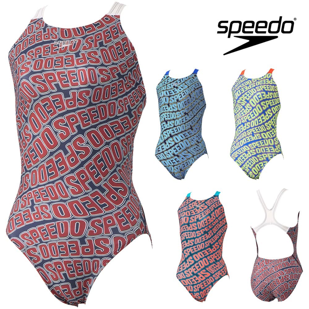 u*6様 speedo 競泳水着 赤 Lifesaving JapanサイズM