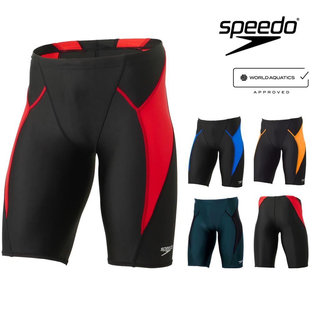Speedo オレンジ 競泳水着 JASPO Lサイズ Speedo オレンジ 競泳水着