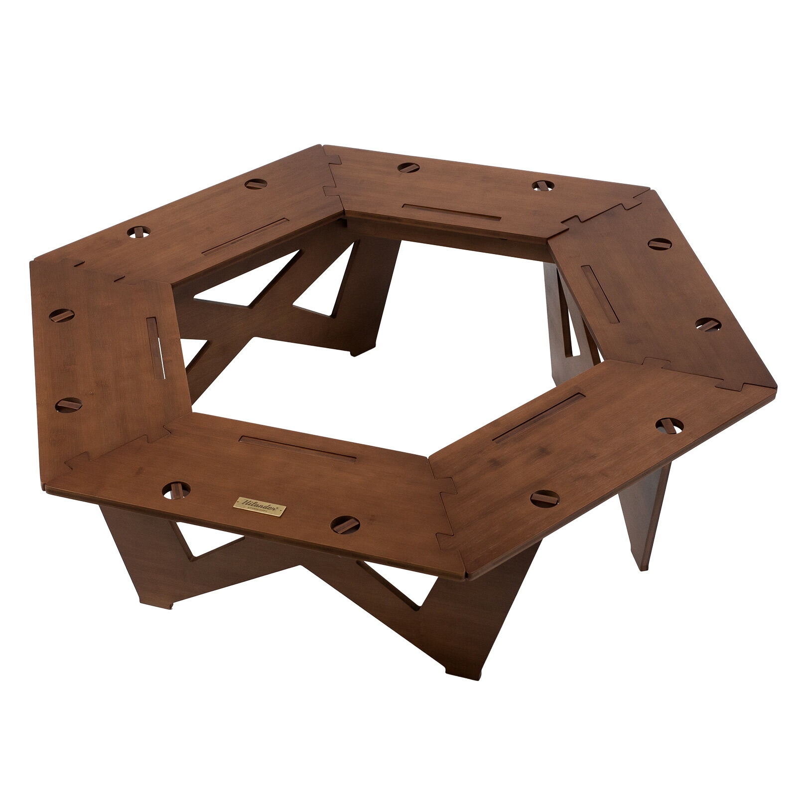 楽天市場】 Hilander(ハイランダー) ヘキサゴンテーブル DAN