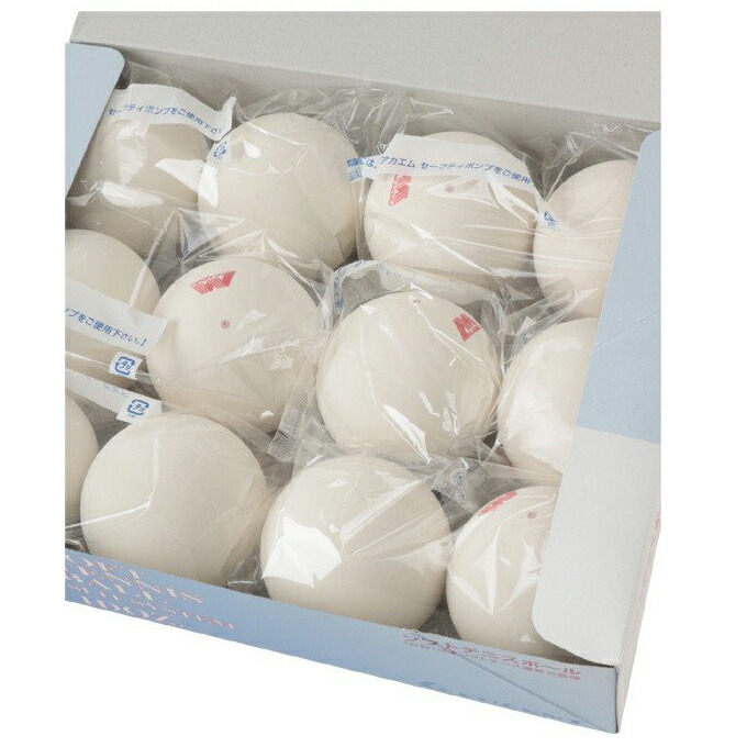 楽天市場】アカエム ソフトテニスボール アカエム試合球箱売り 3ダース