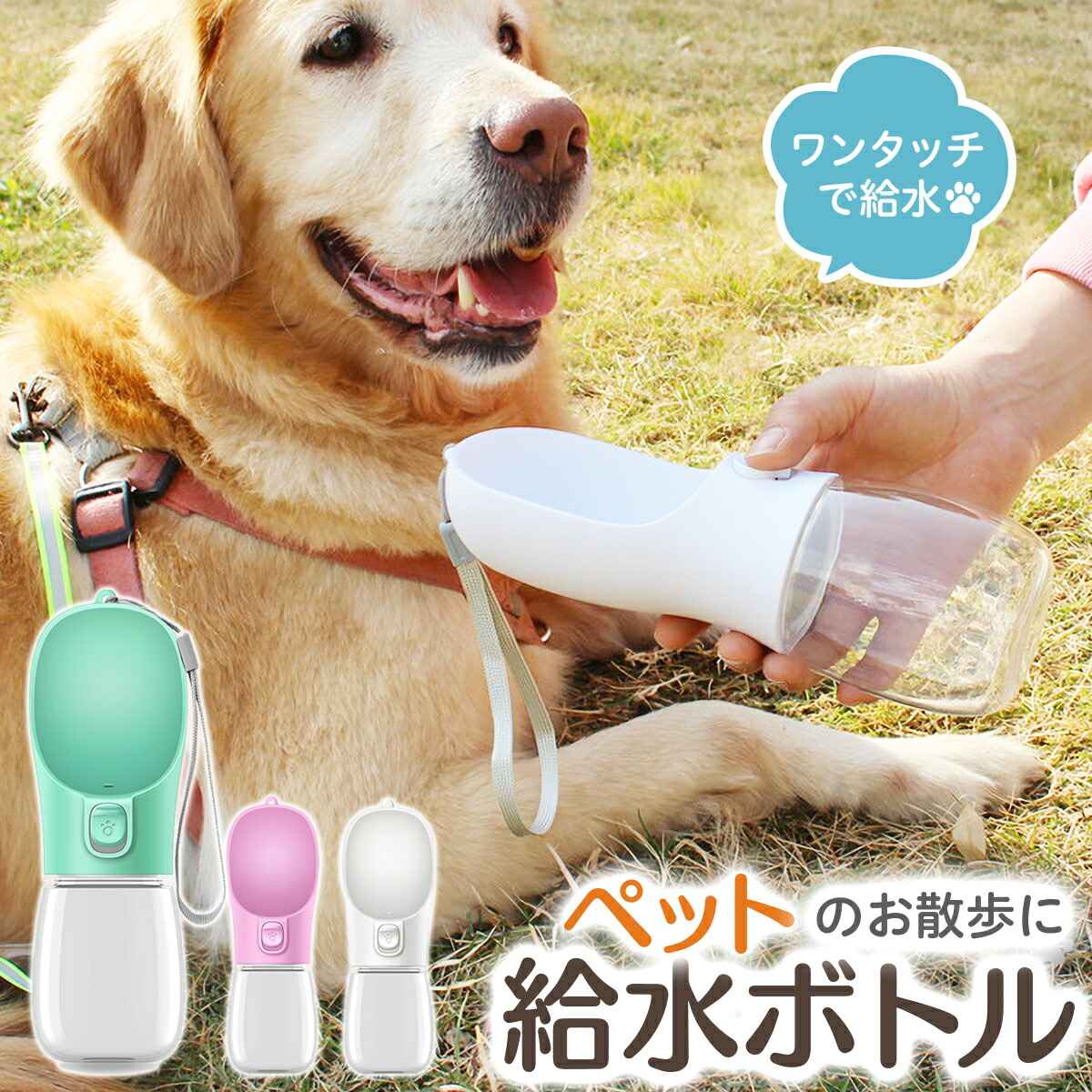 楽天市場】犬 携帯 ウォーターボトルの通販