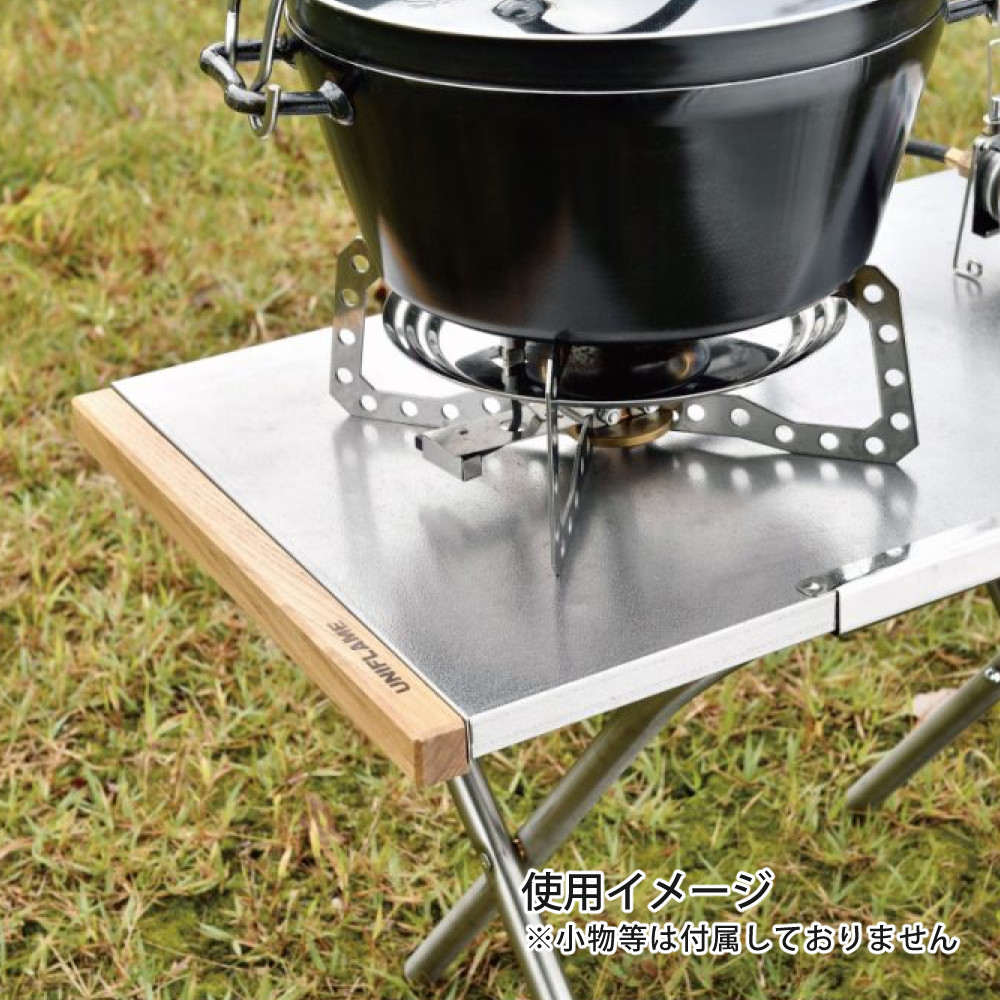 楽天市場】【まとめ2台＆収納バッグ付き】ユニフレーム 焚き火テーブル