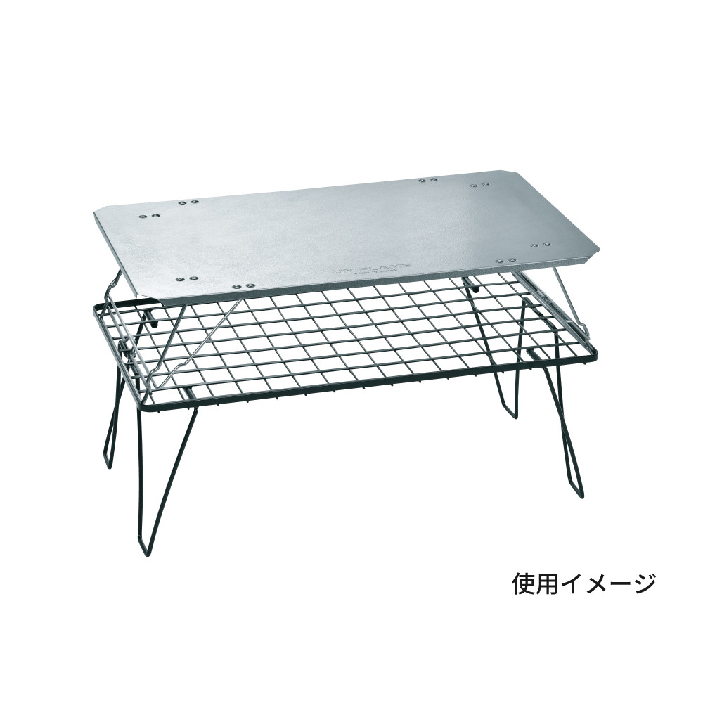 楽天市場】【ラック4台＆天板セット】 ユニフレーム フィールドラック