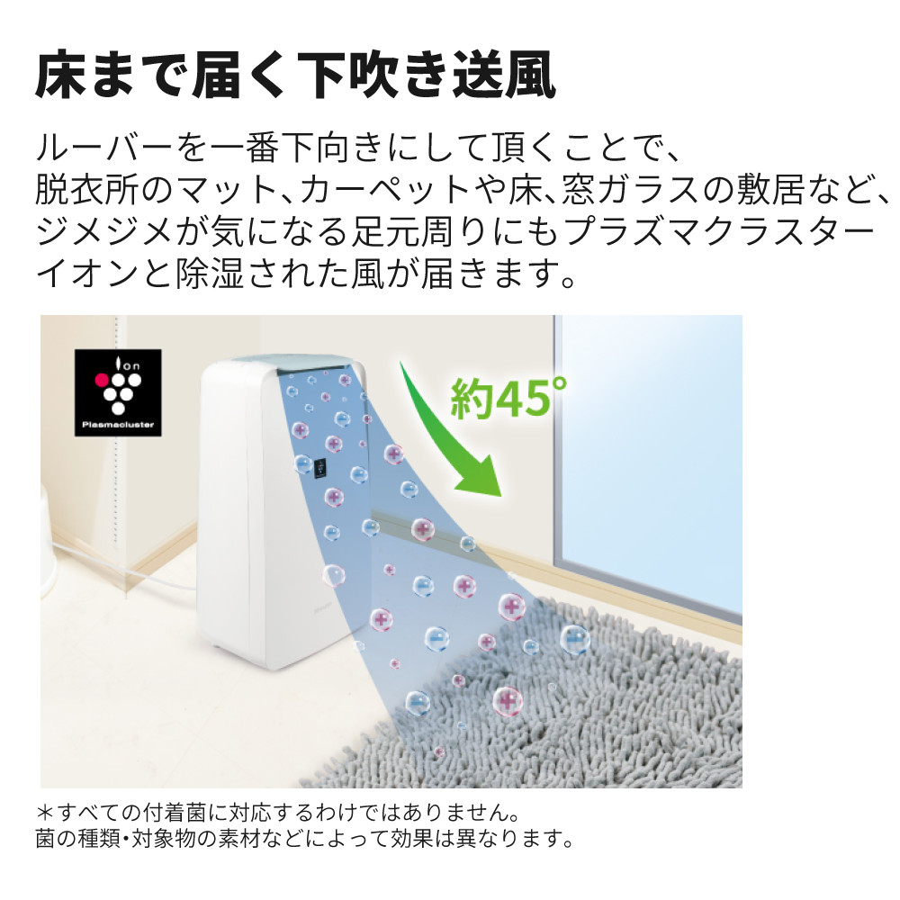 楽天市場】シャープ 除湿機 衣類乾燥 CV-S71-W ホワイト 乾燥容量約2人