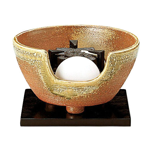 楽天市場】茶道具 電熱器 紅鉢 風炉 信楽 電気炭付 強弱切替スイッチ付