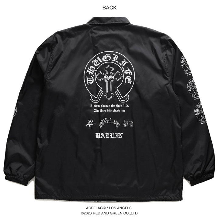 XXLサイズ ELLEGARDEN コーチジャケット 断*N様 エルレガーデン コーチ