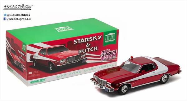 楽天市場】1/18 スタスキー&ハッチ フォード グラントリノ レッド