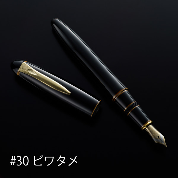 楽天市場】PLATINUM プラチナ萬年筆 出雲 溜塗り 万年筆 PIZ-55000 空