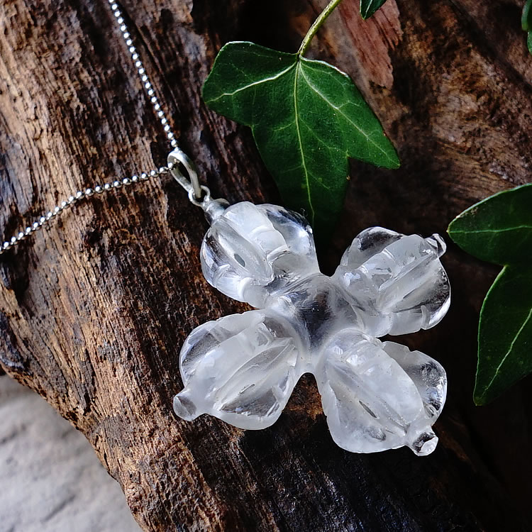 楽天市場】ヒマラヤ水晶 カツマ ペンダント ネックレス チャーム