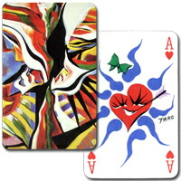 岡本太郎 トランプ ハードケースと外箱付き 絶版トランプ 【アート