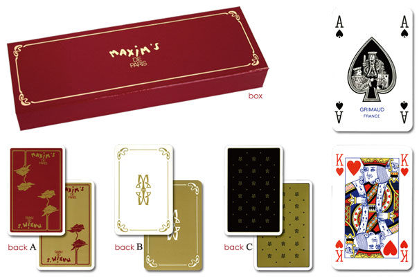 楽天市場】【MAXIM'S DE PARIS W】ブランドトランプ - マキシム・ド