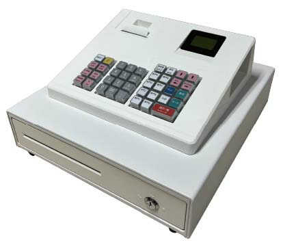 ほぼ新品1/28レジスター JET320R 複合税率インボイスレジスター