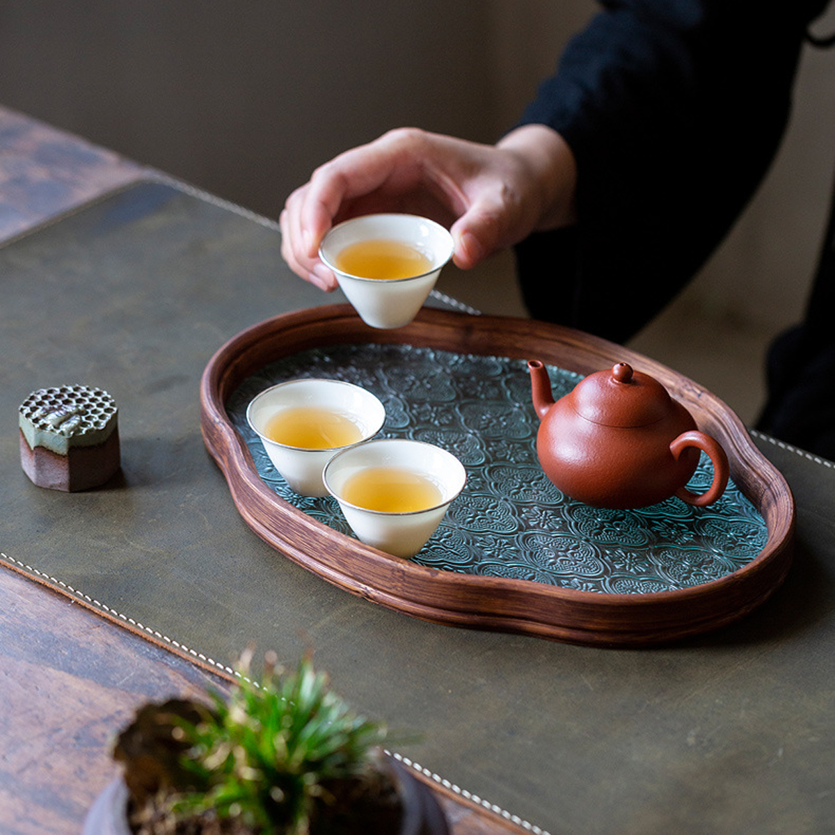 楽天市場】楽天1位! IwaiLoft 高評価&リピーター多数 花海棠柄 トレー