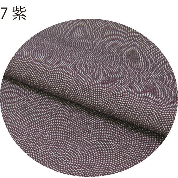 楽天市場】東レシルック 江戸小紋 鮫小紋 着物 反物 全9色 : 京都和ぱれる