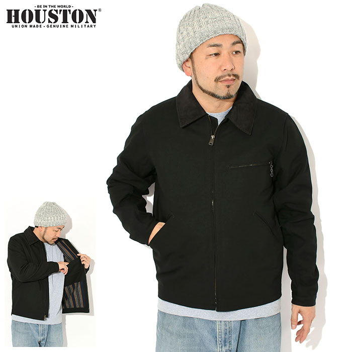 楽天市場】ヒューストン HOUSTON ジャケット メンズ ダック ジップ