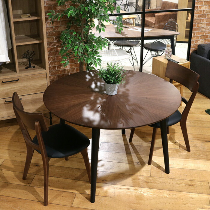 楽天市場】ダイニングテーブルセット 2人 3点セット 丸テーブル 円形