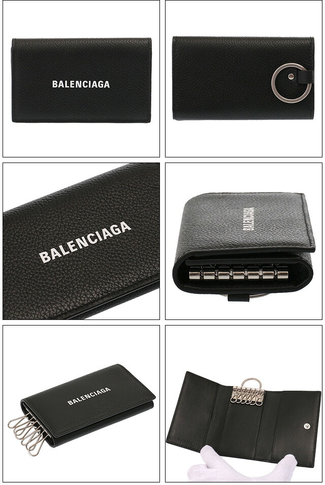BALENCIAGA (バレンシアガ) お買い得品 CASH KEYCASE ロゴ キャッシュ