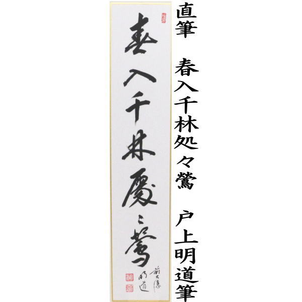 真作/大徳寺/戸上明道/寿一文字/祝掛軸/正月/書/掛軸/名家伝来/AK-349