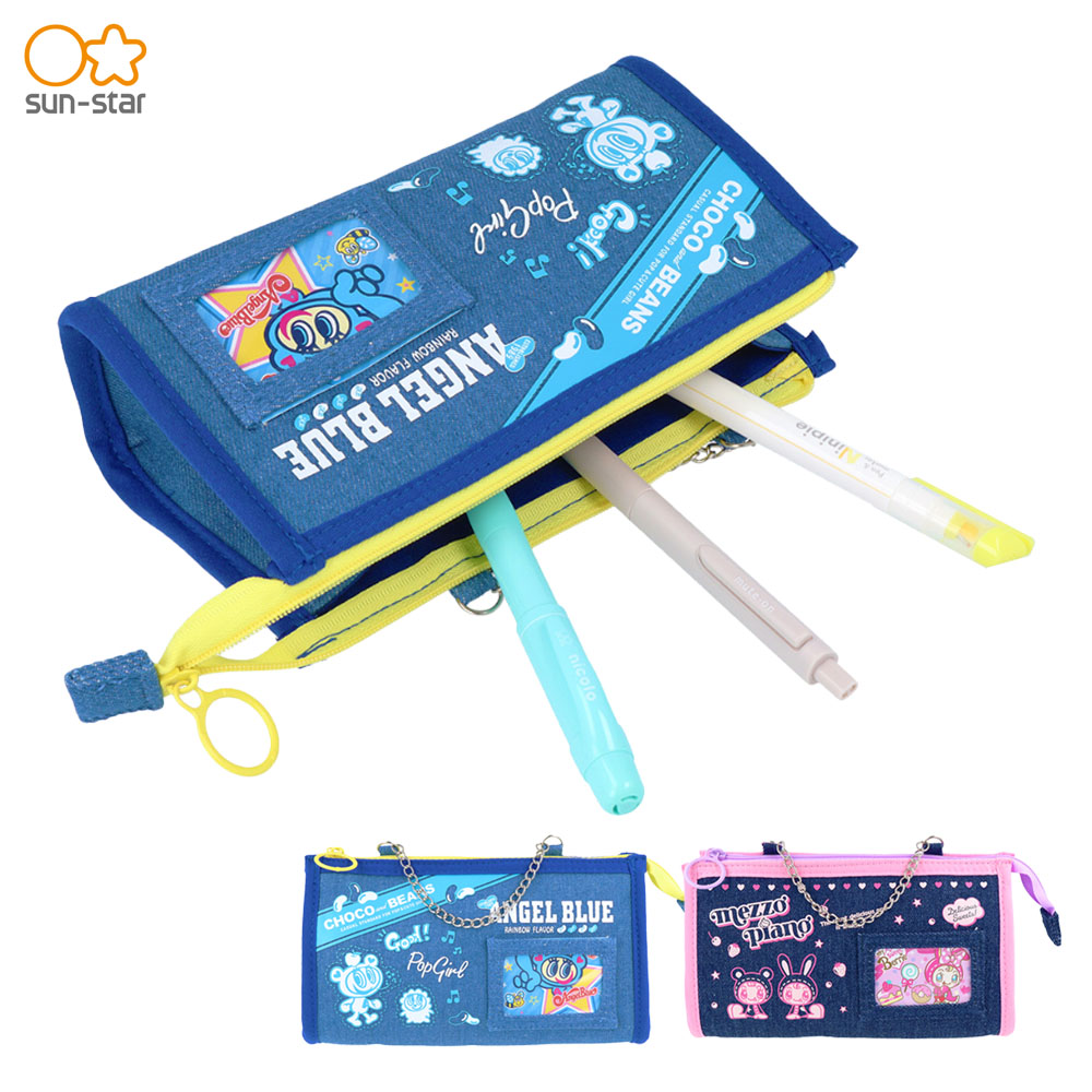 楽天市場】サンスター文具 ナルミヤキャラクターズ チェーン付デニム