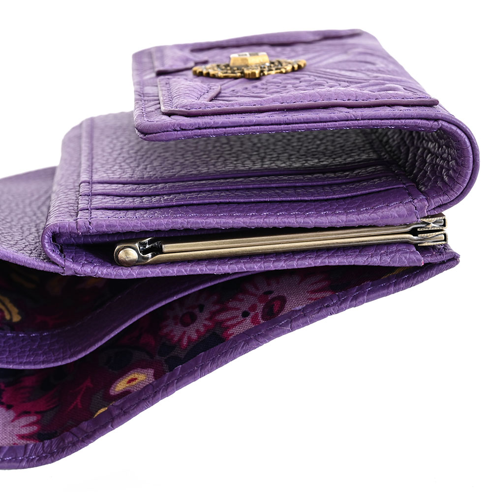 楽天市場】アナスイ ノヴァ 財布 二つ折り財布 がま口財布 紫(パープル