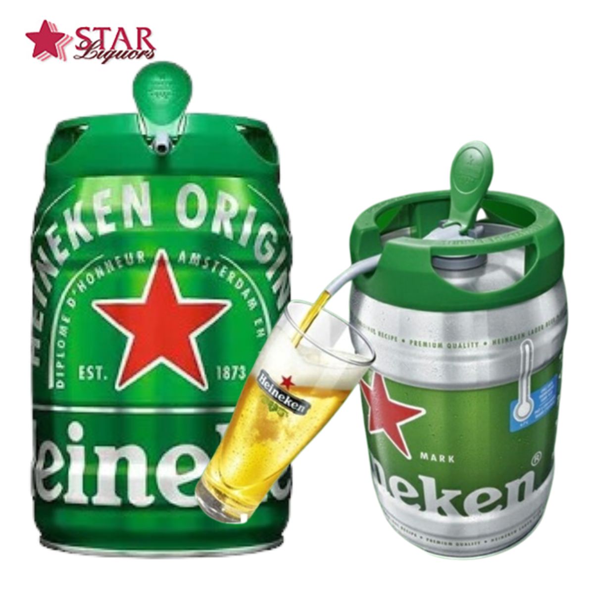 楽天市場】Heineken 樽生 ビール 5L ドラフト ケグ 5L Heineken