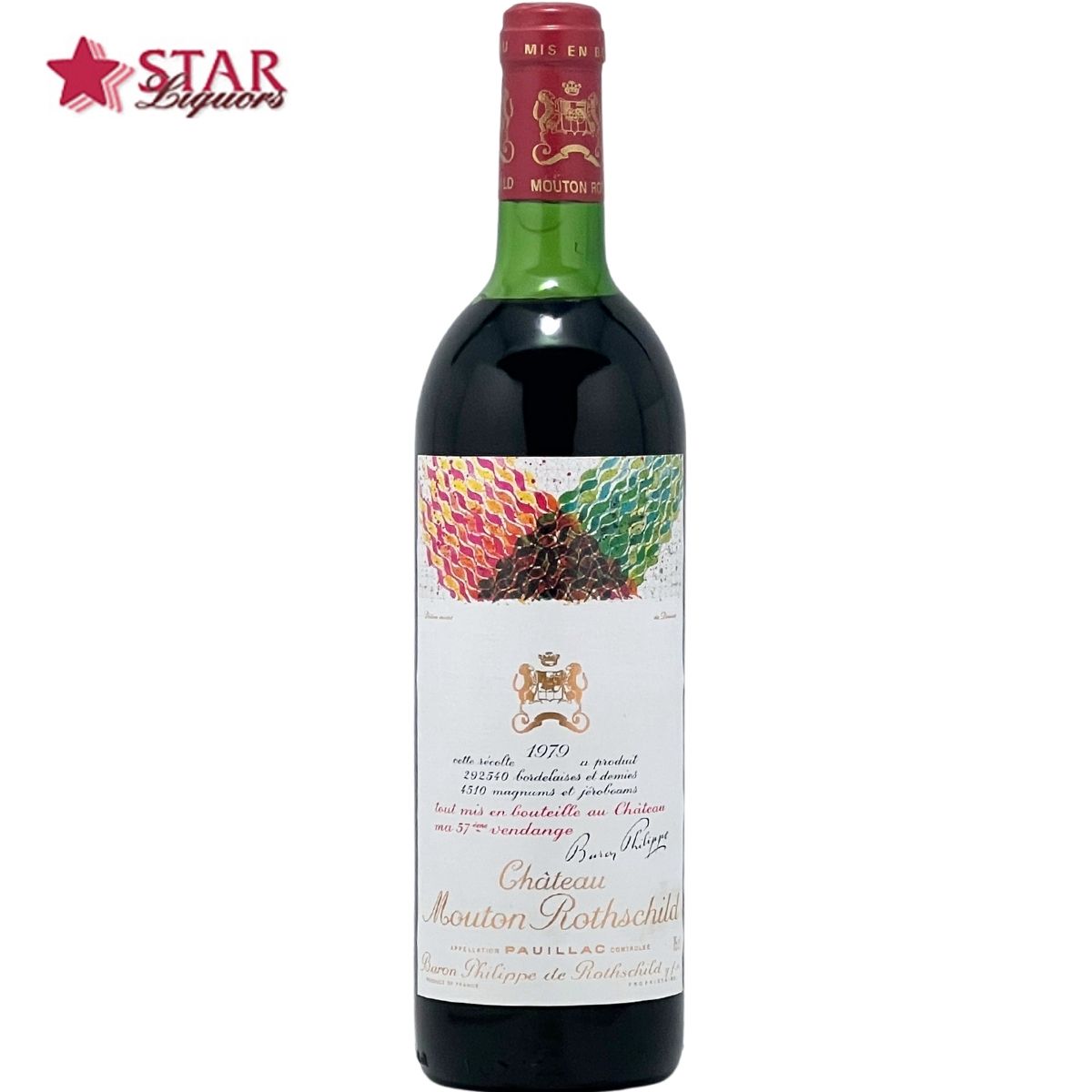 楽天市場】シャトー ムートン ロートシルト 1979Ch Mouton Rothschild