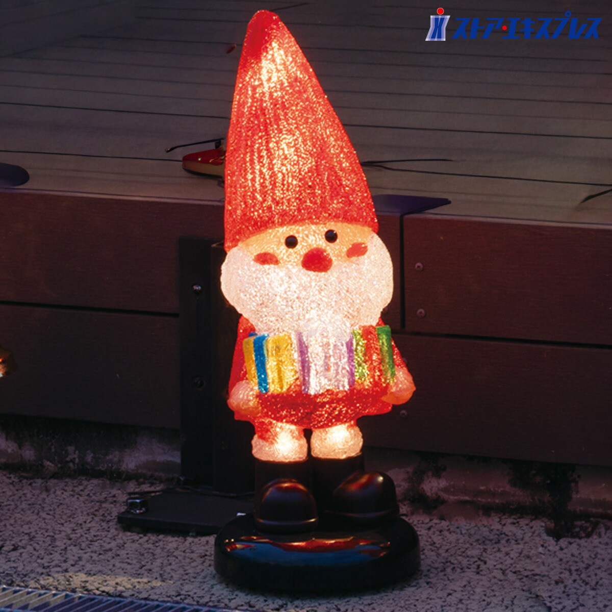 楽天市場】【10%OFFクーポン有り！2月10日限り】LEDモチーフ サンタの