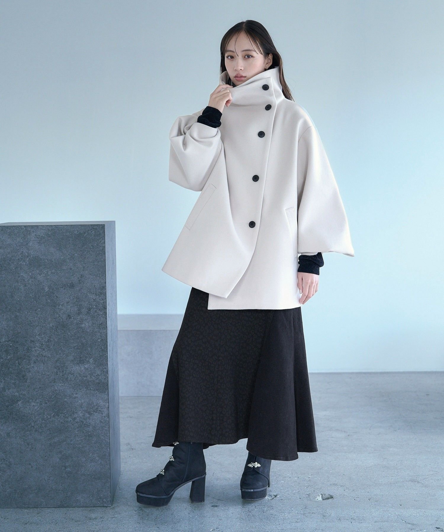 HARE｜ウーリーテック2WAYミドルコート | Rakuten Fashion(楽天