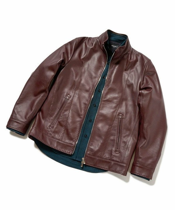 MEN'S BIGI｜クロームタンニングレザージャケット | Rakuten Fashion