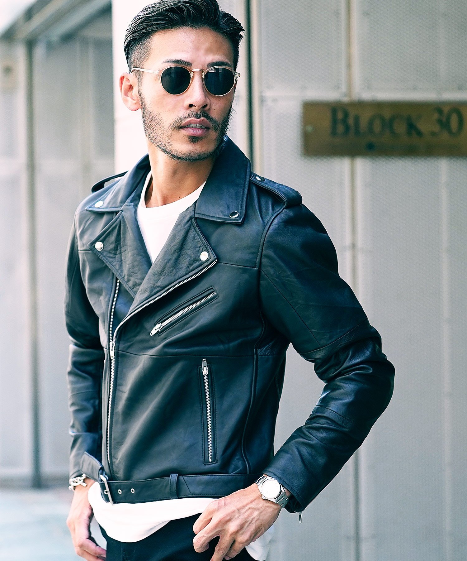 JIGGYS SHOP｜リプロダクトレザー 本革 ライダース ジャケット レザー