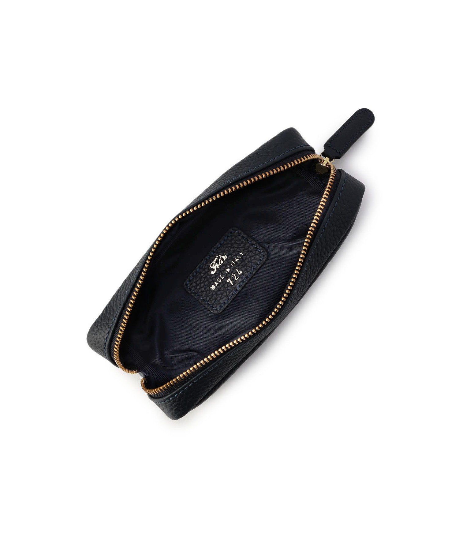 Felisi フェリージ ナイロン×レザー 筆箱 ペンケース フリンジなし