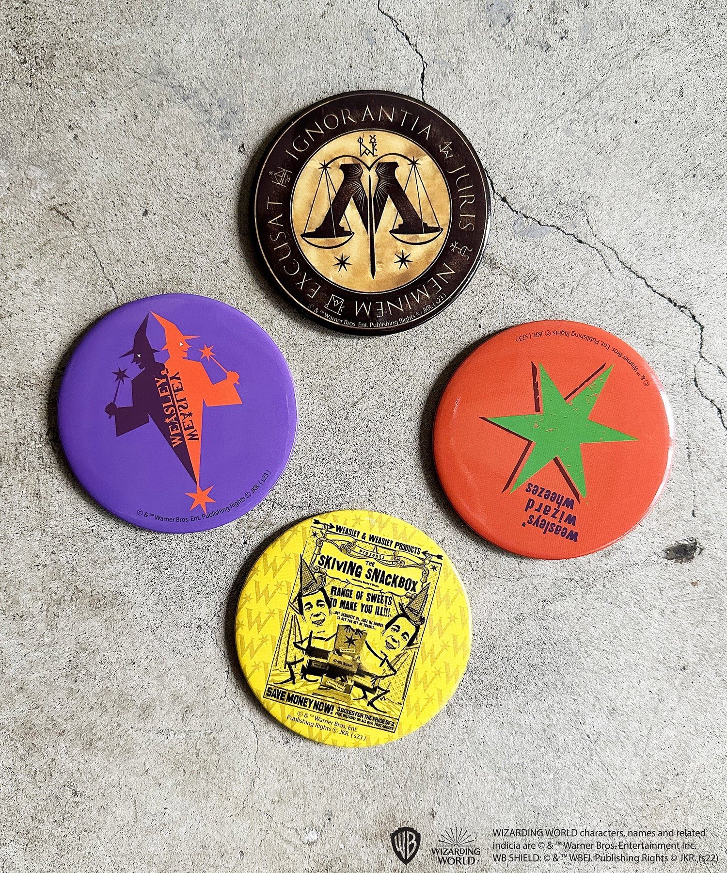 90個 缶バッジ ブラインド缶バッチコレクション ハリーポッター