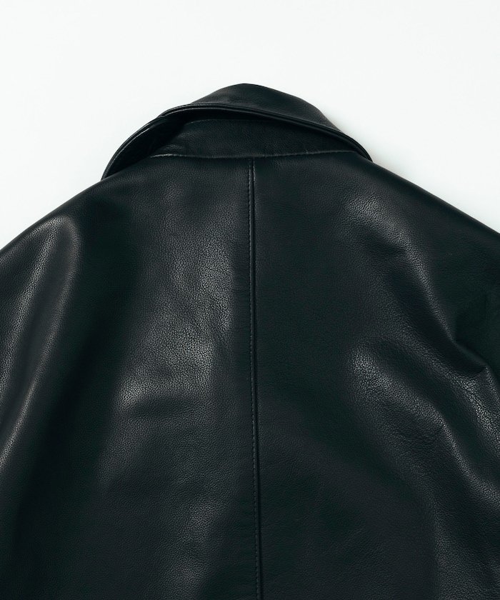 FREAK'S STORE｜Calf Leather ミニマル カーコート 25AW | Rakuten