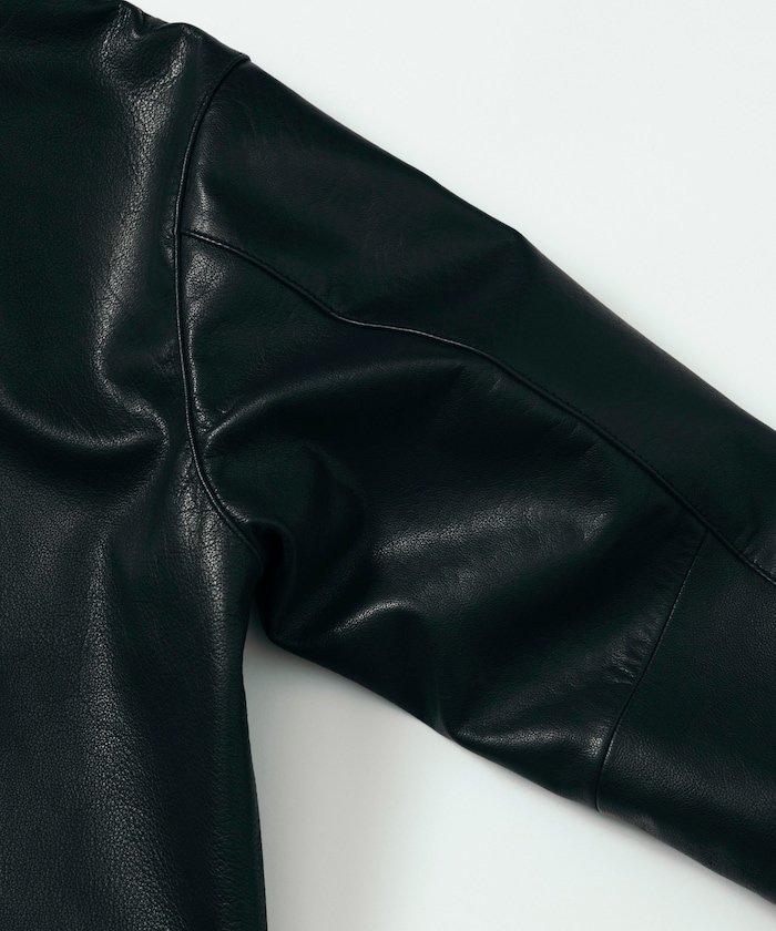 FREAK'S STORE｜Calf Leather ミニマル シングル ライダースジャケット