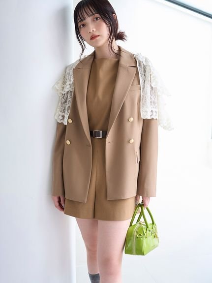 LILY BROWN｜金釦ダブルブレストジャケット | Rakuten Fashion(楽天