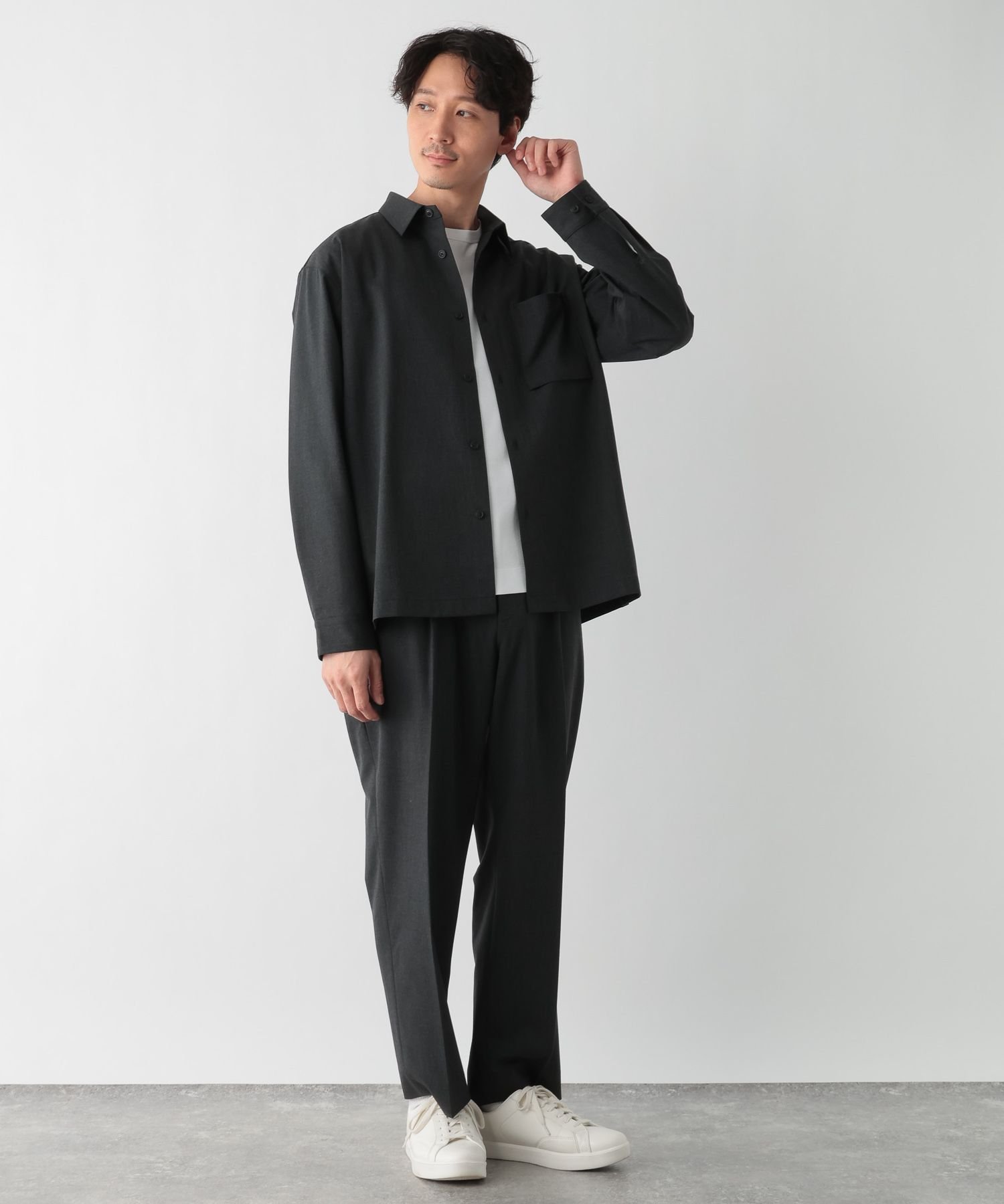 GLOBAL WORK｜アーバンクリーンワイドパンツ/147019 | Rakuten Fashion