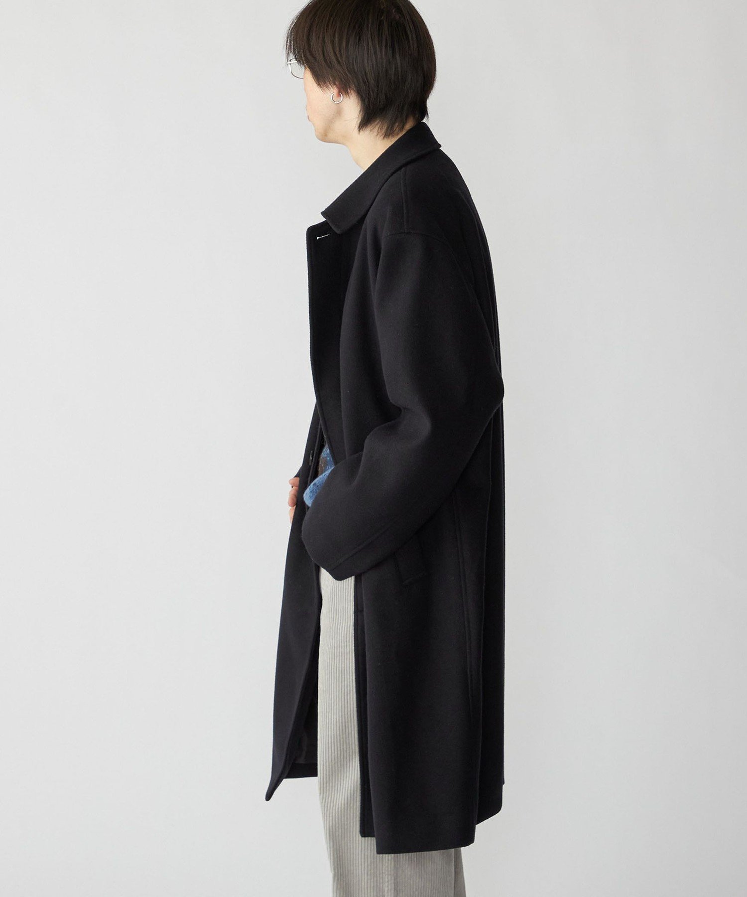 SHIPS｜City Ambient Products: オーバーサイズ メルトン コート