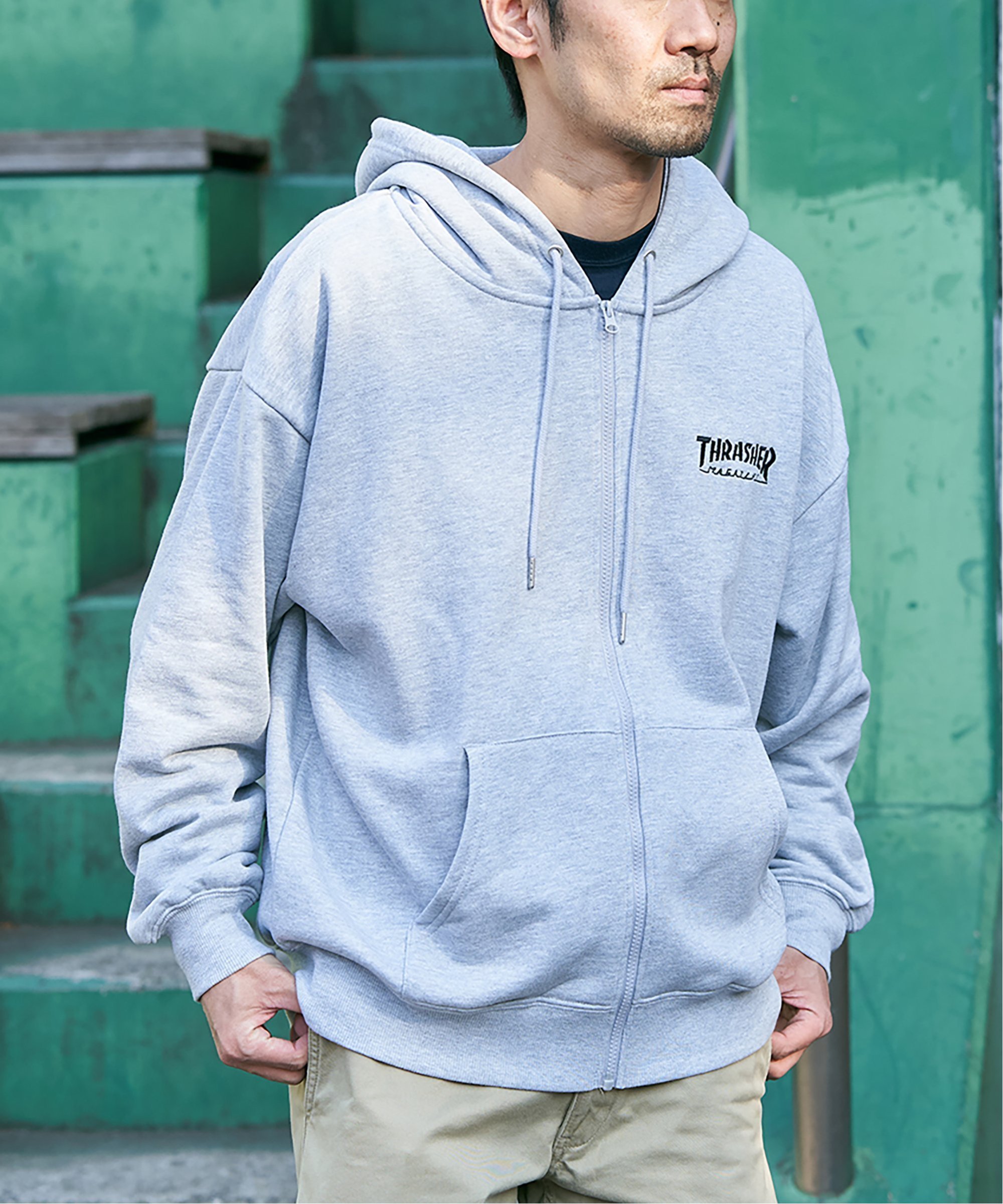 VENCE EXCHANGE｜THRASHER スラッシャー ジップパーカー | Rakuten